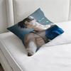OOverwatch Wuyang Mizuki Square Pillow Cover Decorative Throw Pillow Case for Sofa Couch Bed Home Car Living Room Decoration