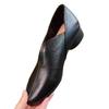 Autumn New Black Thick Heel Small Leather Shoes Women's Retro Fashion Round Head Comfortable Commuting Shoes
