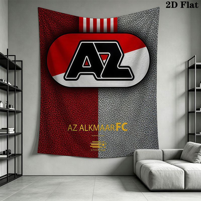 AZ Alkmaar club Wall Hanging Printed Fabric Blanket Decorative Tapestries for Bedroom Living Room Home Decor