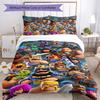 3pcs Clash Royale Bedding Set Duvet Cover Closure Includes 1 Duvet Cover & 2 Pillowcases, Soft and Comfortable for All Seasons.