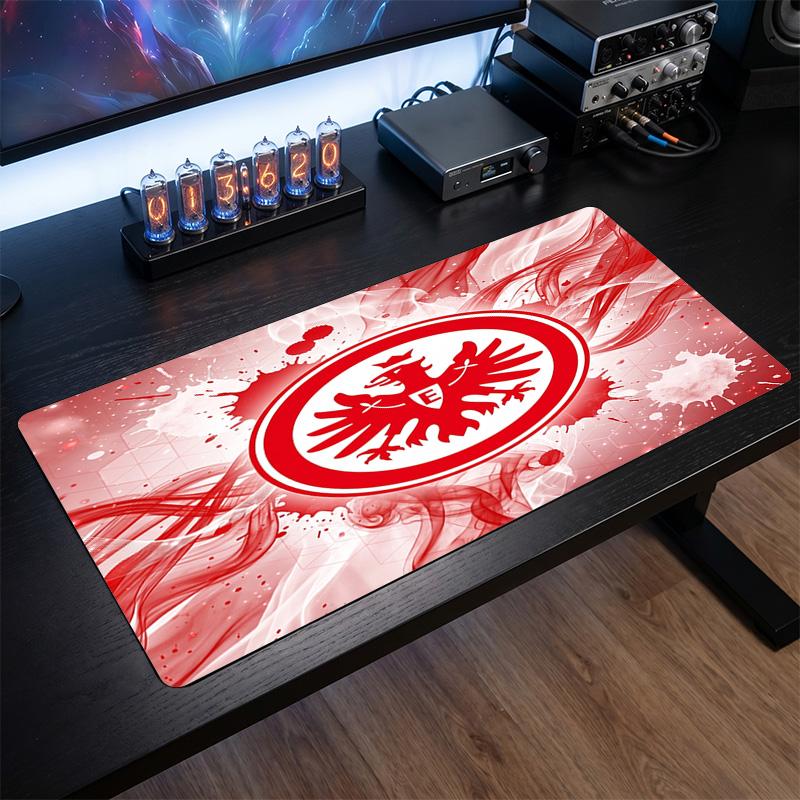Eintracht Frankfurt Football Print Large Mouse Pad, Anti-Slip Extended Gaming Desk Mat for Office Home