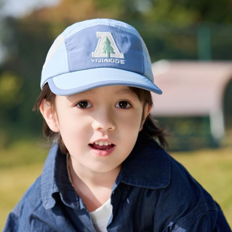 Japanese Children's Baseball Cap Quick Drying Fashionable Baseball Cap Spring and Autumn Baby Outdoor Sun Protection Hat Versatile Trendy