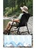 Portable Outdoor Carbon Steel Folding Chair for Picnic, Beach, Fishing, and Leisure