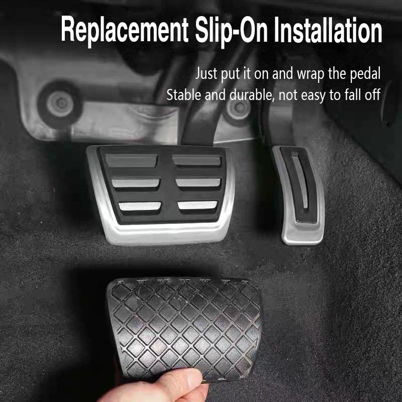 For Volkswagen Scirocco 3rd 2009~2024 2010 Decorative Accessories Interior Replacement Parts Brake Accelerator Foot Pedal Cover