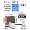 GTRIC Photoelectric Sensor E3JK-RR12 Retro-reflective 24-240V DC/AC Universal Relay Output Square Optical Photoelectric Switch