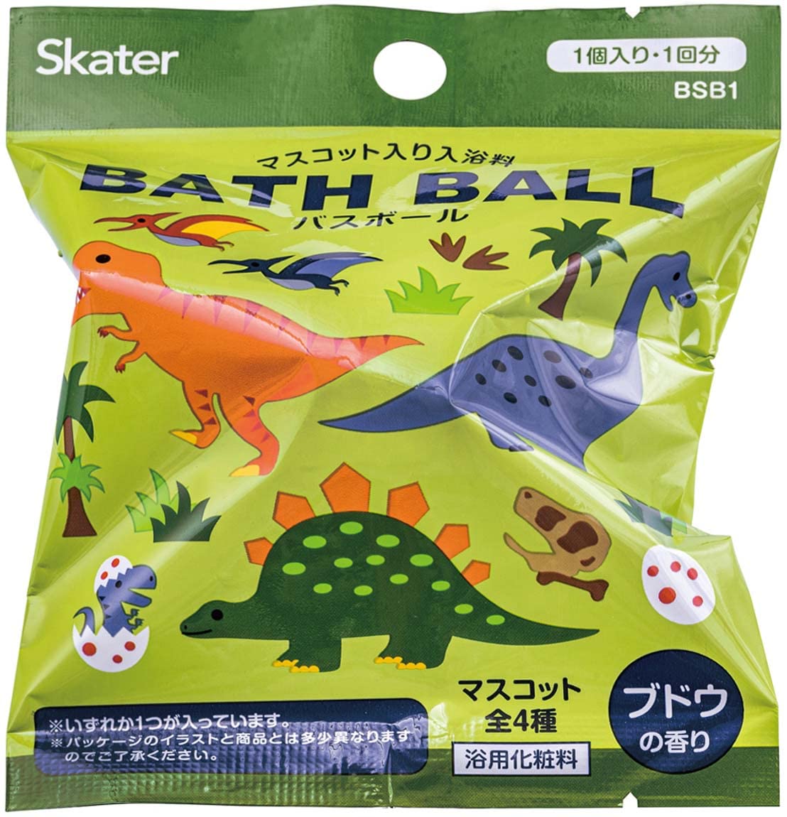 Skater Bath Bomb Dinosaur Bath Bomb Mascot-filled - BSB1-A