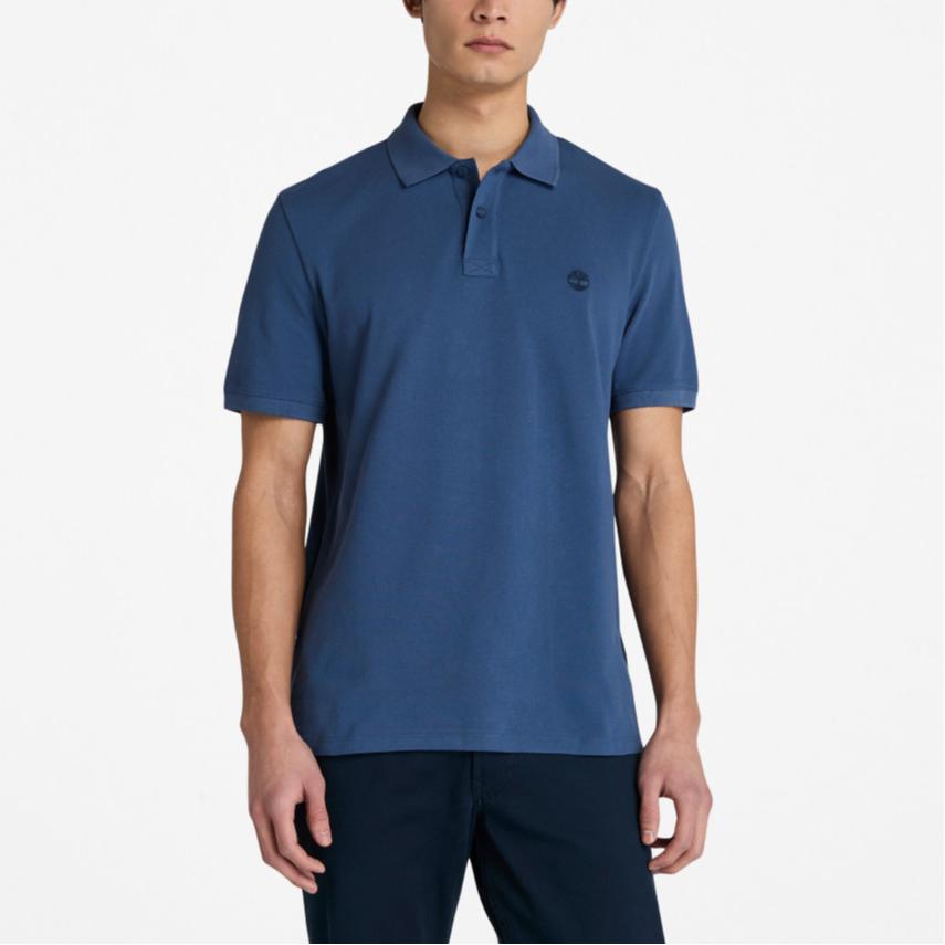 Timberland Outdoor Sports Breathable Pullover Short Sleeve Polo Shirt Men Polo Shirts A24H2-EYO
