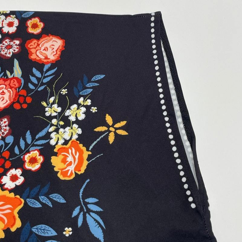 Summer New Short Sleeve A Line Vacation Casual Dresses Women Fashion Loose Waist Elegant Print Short Dress Women Vintage Slim Beach Ladies Dress 25881