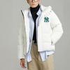 New MLB Down Jacket Cropped Unisex White 3ADJB0626-50IVS