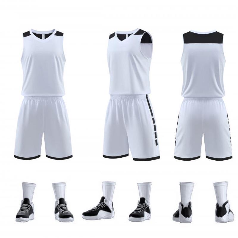 Speedy Quick-Drying Breathable Basketball Uniform Set for Men's Training & Competitions