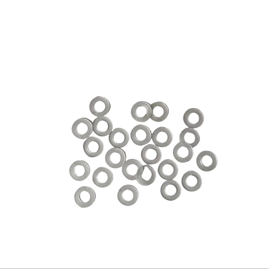 50-piece Black Anti-slip Felt Drum Pad Set - Drum Accessories