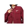 Nike As W Nsw Swoosh Woven Casual Polo Long Sleeve Jacket Unisex Jacket DR5621-638