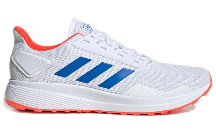 adidas Duramo 9 White Glow Blue Red - EG8665