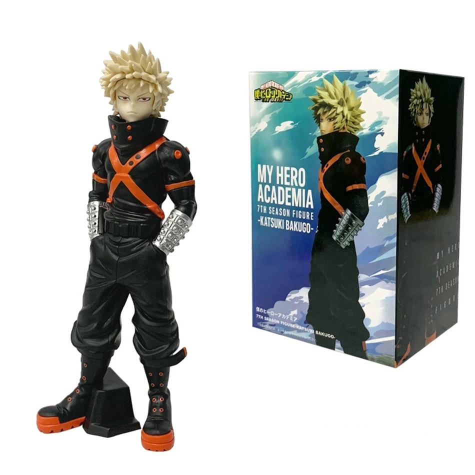 5PCS NEW Bandai BANPRESTO My Hero Academia 7TH In Stock SEASON FIGURE Katsuki Bakugo Figure Anime Collect Model Boxed Toys Gifts