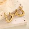 Raffinate Ear Cuff in Acciaio Titanio Oro 18k per Donna
