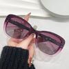 Fashion Women Oversized Square Sunglasses Lady Trendy Luxury Brand Designer Large Frame Sun Glasses Female Uv400 Shades Eyewear