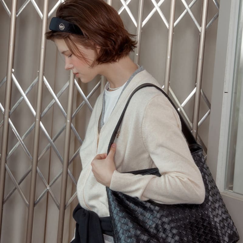 ANOETIC ANC WIDE VOLUME VELVET HAIRBAND_BLACK