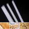 Plastic Transparent Beekeeping Single/Double Row Paddle Royal Jelly Strip Collection Queen Bee Breeding Beehive Accessories 5Pcs