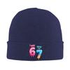 Funny 7 Year Old Birthday i was 6 Now Im 7 6 7 Beanie Hats Knit Hat Adult Unisex Street Warm Soft Caps Winter Kpop Bonnet Hats
