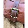 Saddlebags Motorcycle Mount Pouch Brown Leather Bags Panniers Saddle Bag Side