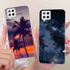 For Samsung Galaxy A22 4G A225F / A22 5G A226B Cool Dragon Tiger Pattern Phone Case For Samsung A22 Soft Silicone TPU Bumpers