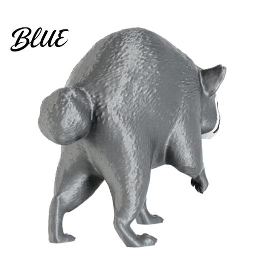 Creative Desk Figurines 3D Printed Raccoon Figurine Realistic Animal Statue Decorative Desktop Ornament Durable Pla Ornaments for Home Living