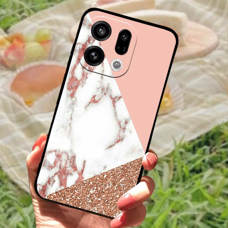 Case For OPPO Find X9 Pro FindX9 Silicone Soft TPU Phone Cover For OPPO Find X9Pro X 9 Shell Bumper Anti Drop Funda Coque PLJ110