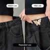 2/3/4 Pairs Adjustment Belt Buckle Strong Locking Waistband Clip No Tool Waist Adjuster No Sew Waist Tightener for Jeans