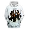 2025 3D Printed Black Metal Rock Immortal Hoodie for Men and Women Hip Hop Trendy Sportswear Y2k Sportswear Oversized Street