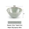 Melamine Imitation Porcelain Small Bowl for Rice, Soup, or Seasoning - Ideal for Hotels & Restaurants