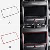 Mercedes Benz SLK R171 2004 2005 2006 2007 2008 2009 2010 Araç Orta Kontrol Paneli İçin Gerçek Yumuşak Karbon Fiber Kaplama Çıkartması