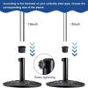 Plastic Umbrella Base Adapter With Screw Fixing For Solar Umbrella Stand And Support Pole