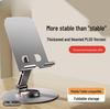 Metal Rotating Phone Holder for Live Streaming & Binge-Watching - Lazy Gadget with Custom Logo Stand