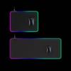 Gaming Rgb Mouse Pad With Led Lighting Non Slip Rubber Desk Mat Large Size For Esports And Office