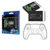 2000mAh Replacement Battery With Screwdriver Easy Replacement for Game Console Controller Accessories