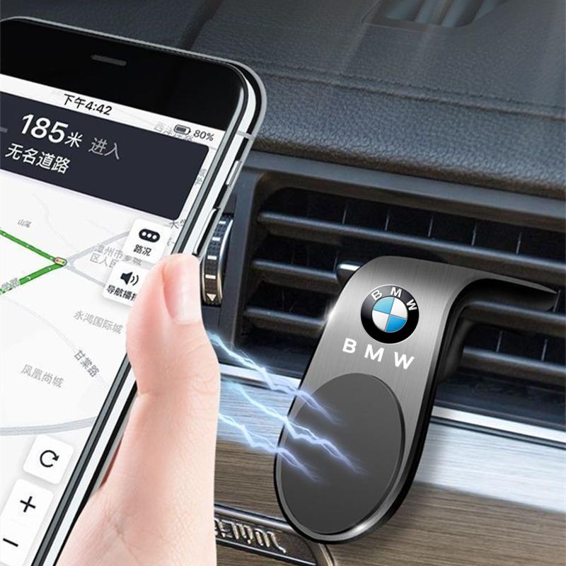 Magnetic Car Phone Holder Air Vent Clip Mount Cellphone GPS Holder For BMW 1 2 3 4 5 7 Series X1 X3 X4 X5 X6 X7 F10 F30 E46 E60