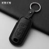 Genuine Leather Auto Key Fob Cover Case Housing Fit For Mazda 2 3 6 Atenza Axela Demio Cx-5 Cx5 Cx-3 Cx3 Cx7 Cx-7 Cx-9 Cx9 Mx5 2 3 Buttons Key Ring