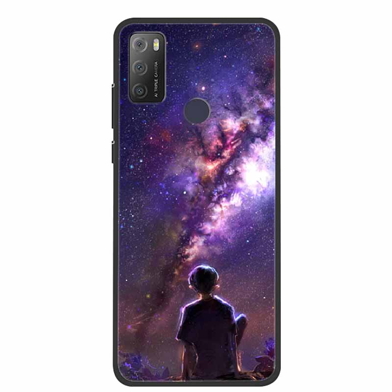 For Alcatel 1S 2021 Case Silicone Waterproof TPU Soft Phone Case For Alcatel 1S 1 S 2020 Capa Cartoon Coque Funda For 1SE 2020