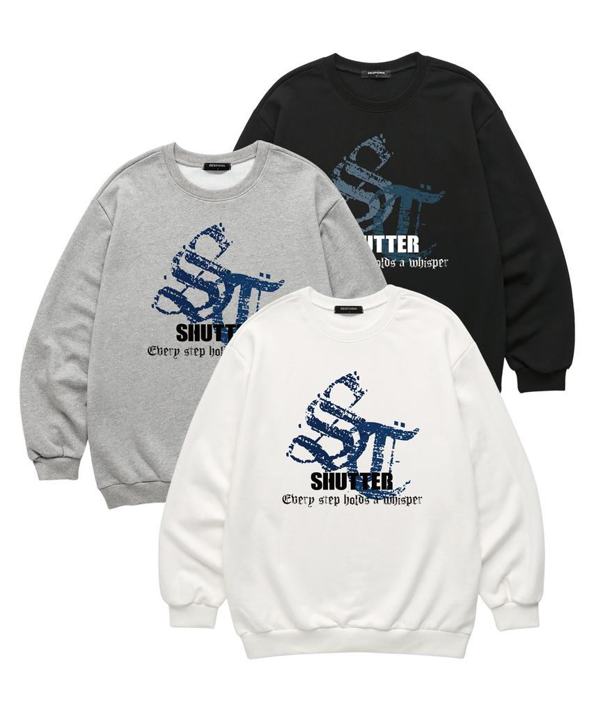 SHIRTER St Logo Sweatshirt (Sls034) Black (Type B)