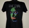 THE CURE robert smith Kopf auf der Tür schwarz Unisex T-Shirt