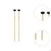 2 Glockenspiel Mallet Sticks with Rubber Head for Marimba Use
