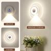 Sensor Indoor Footlight with High Night 3 USB Wall Indirect Energy for Warm No Installation Required Light, Clock, Brightness, Light, Spotlight,