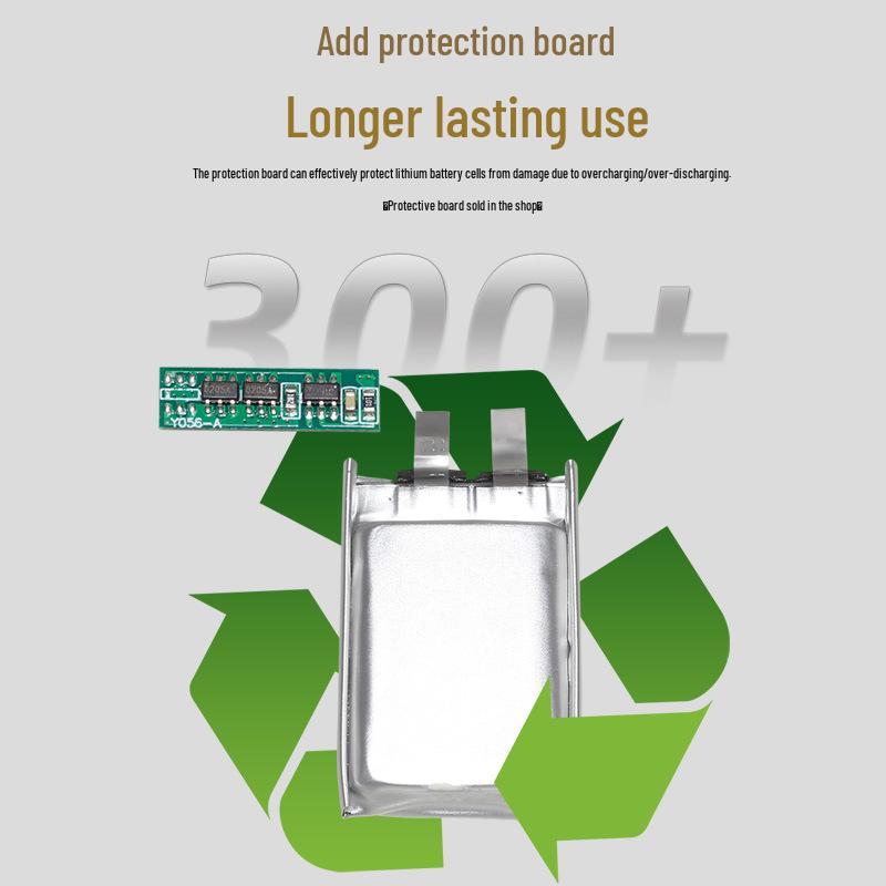 High Discharge 702030 Polymer Lithium Battery 300mAh 20C A-Grade for Model Aircraft
