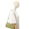 PRADA  1BC239 Shoulder Bag green/khaki leather Women