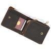 Retro Leather Wallet Genuine Leather Short Coin Purse Card Holder Men's Short Purse Cow Leather Bifold Wallets For Man Male