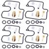 4Pcs Carb Rebuild Kit Carburetor Repair Kits for Kawasaki ZX 6R 600 ZX600 GH Ninja ZZR 600 E 16030-1088 CAB-K13 92055-1588