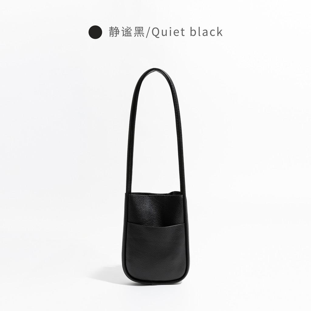 Ielgy Korean Version Fashionable All-Match Vertical Mobile Phone Bag High-End Feel Large-Capacity Handbag Lightweight Soft Leather One-Shoul