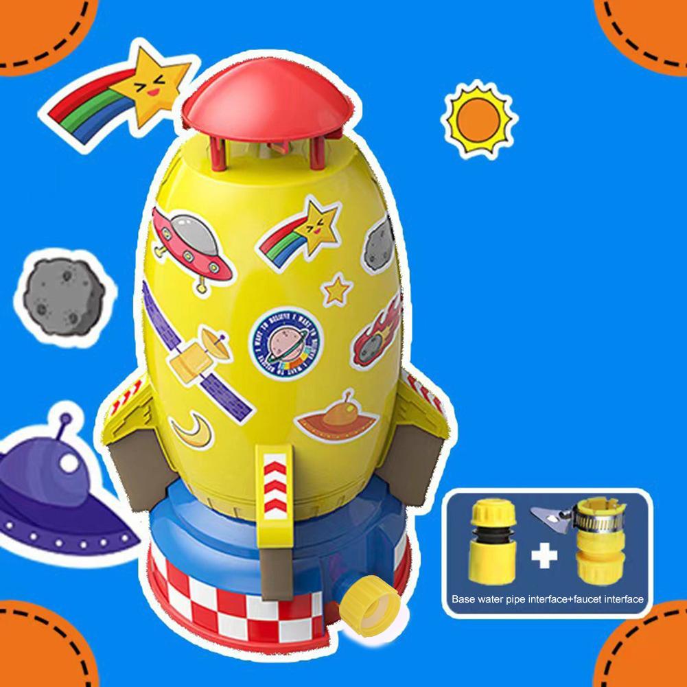 Rocket Water Spray Toy Launcher Water Pressure Lift Sprinkler Ejection Lawn Waterfall Spray for Kid Sprinkler Irrigation Toys