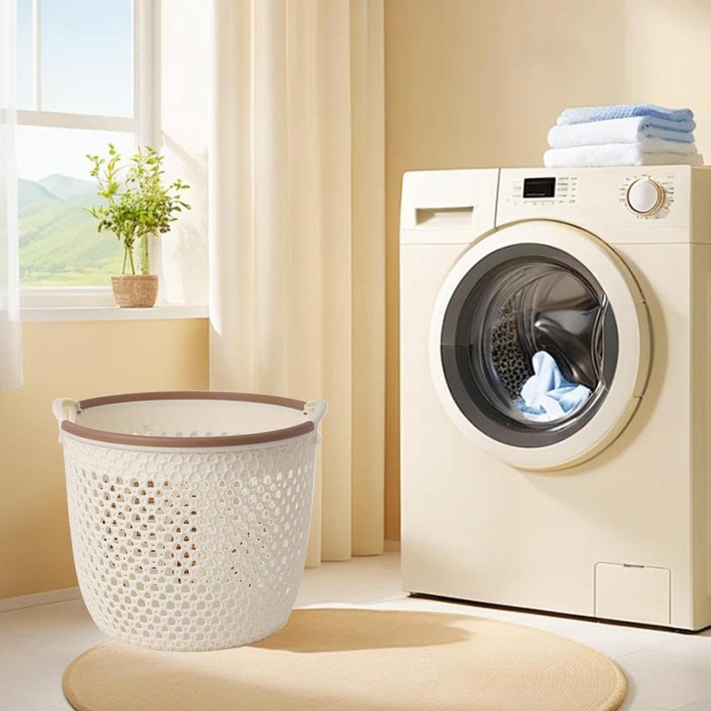 Portable Dirty Clothes Basket Dirty Clothes Storage Basket Large Clothes Rack Laundry Basket Bathroom Hollow Dirty Clothes Basket