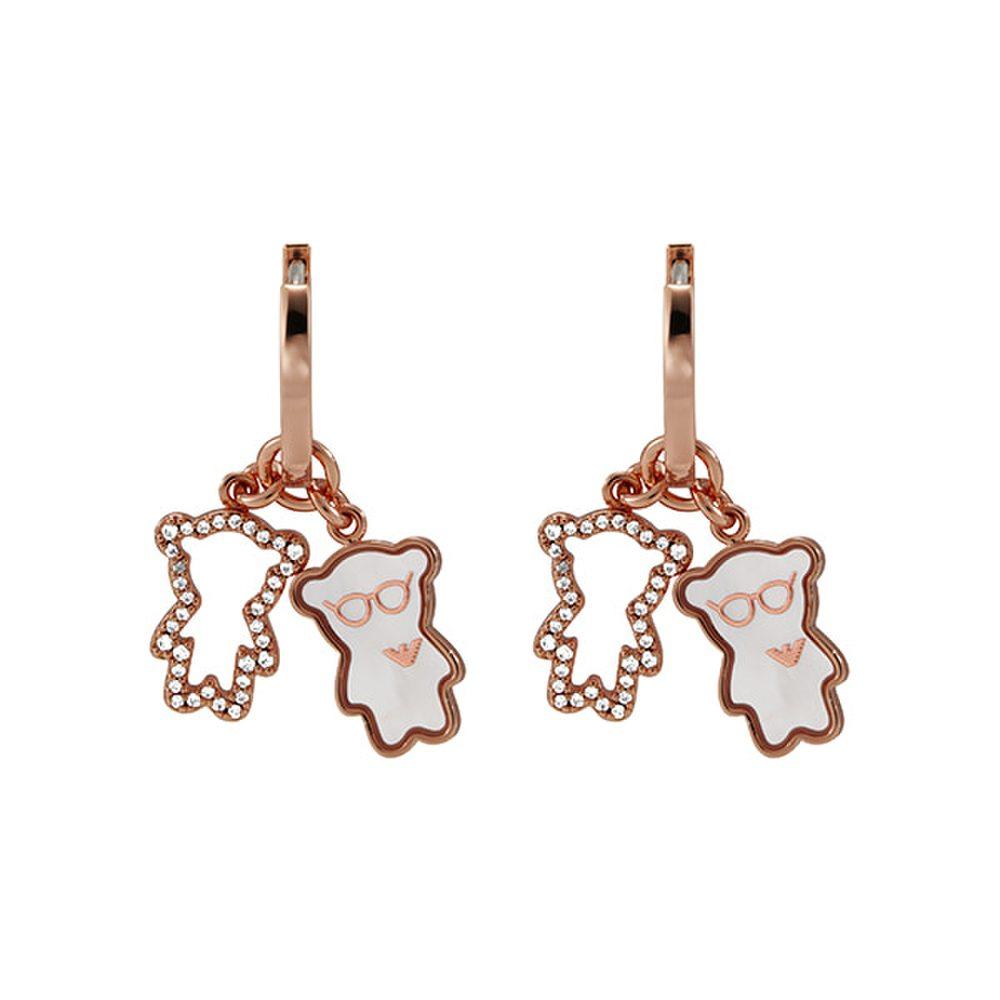 [Official Headquarters Authentic] Armani Egs3115221 Bear Drop Earrings